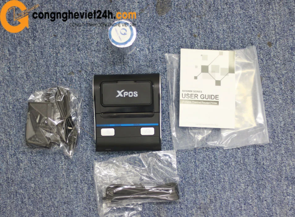 Máy in hóa đơn - in mã vạch Bluetooth Xpos P80BL