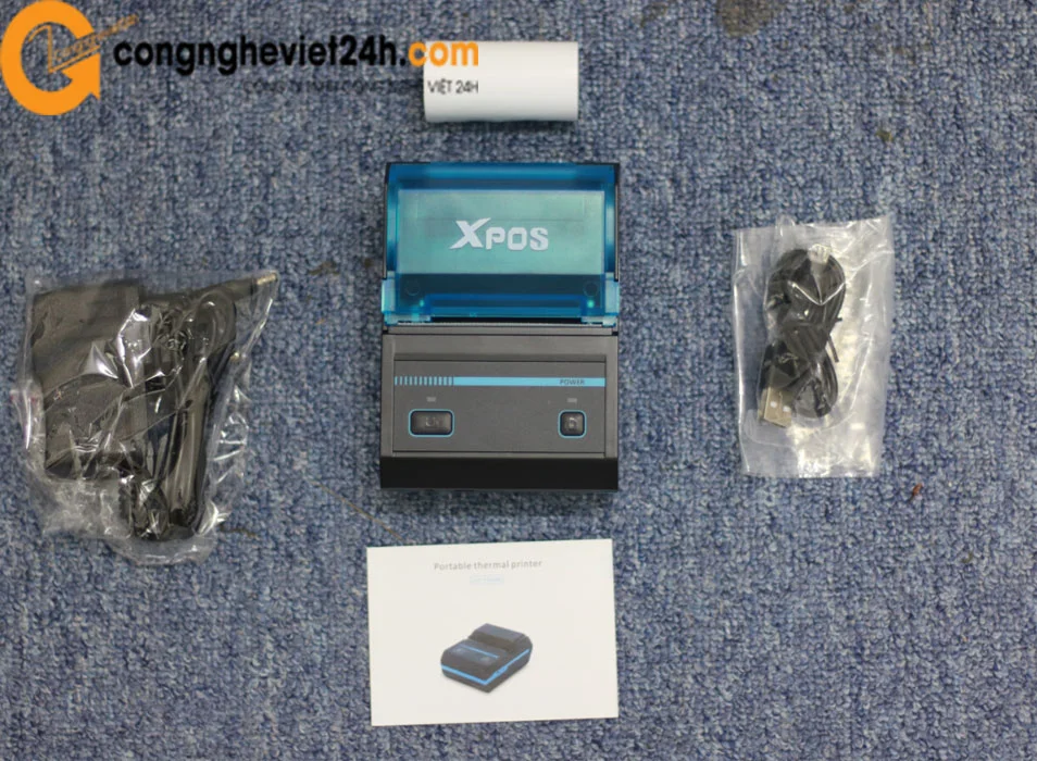 Máy in hóa đơn Bluetooth Xpos P58BL