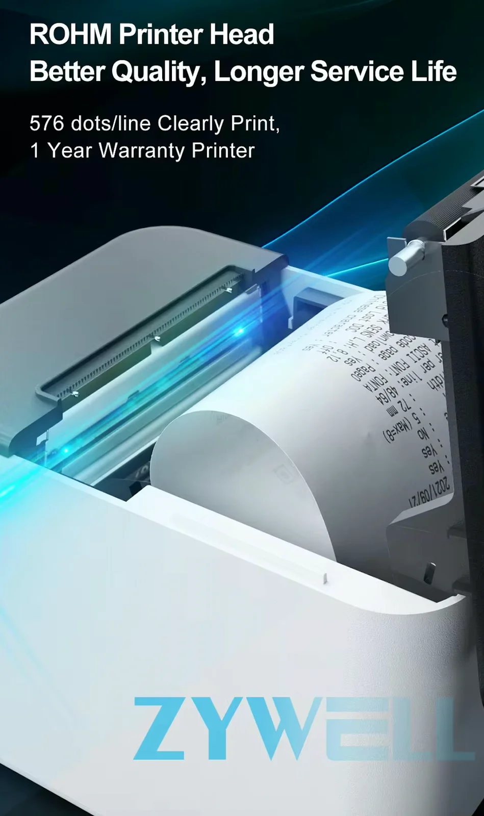 Máy in hóa đơn Zywell ZY-Q821