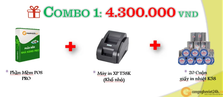 Phần mềm quản lý nhà hàng chuyên nghiệp