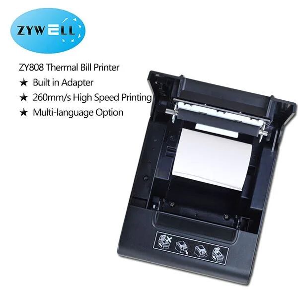 Máy in hóa đơn Zywell ZY808