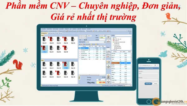 COMBO QUẢN LÝ ONLINE CAFE, NHÀ HÀNG, QUÁN ĂN
